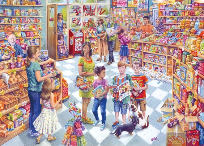 Puzzle Správy z dediny 1000 dielikov