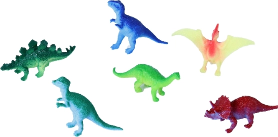 Sada dinosaurov 6 ks na blistri