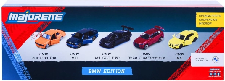 5 licencovaných BMW v jednej darčekovej sade