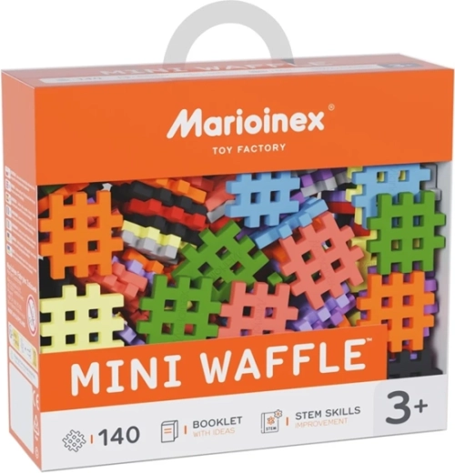 140 mini waffle dielikov pre nekonečné kombinácie