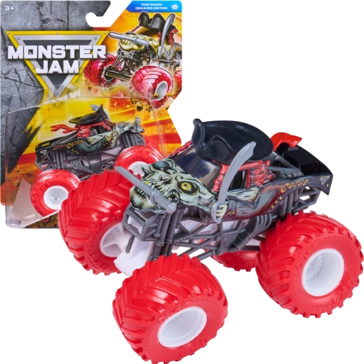 Monster Jam monster truck Pirate's Curse v mierke 1:64