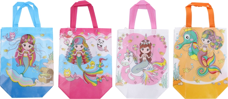 Darčeková taška M detská z netkanej textílie 32 × 36 × 12 cm