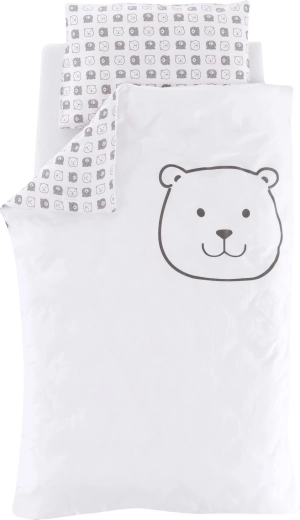 Träumeland posteľná bielizeň Kleiner Bär 100 × 135 cm + 40 × 60 cm