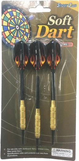 Závodné šípky Brother 16 g s plastovými hrotmi (3 ks)