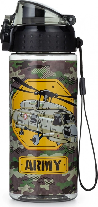 Detská fľaša na pitie OXY CLICK 500 ml Helikoptéra