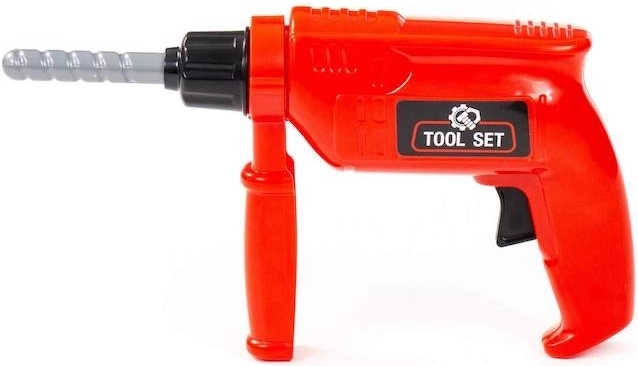 Realistická detská vŕtačka s otočným vrtákom