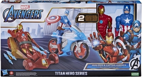 Marvel Avengers Titan Hero sada figúrok s vozidlami