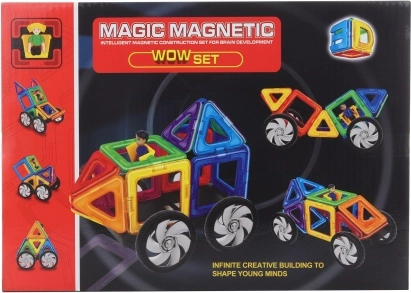 Magnetická stavebnica pre deti 16 ks