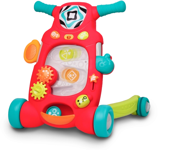 Hudobné chodítko s aktivitami 2v1 HAP-P-KID