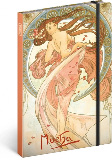Vreckový notes Alfons Mucha Tanec