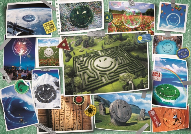 Puzzle Smiley: Usmiate fotky 1000 dielikov