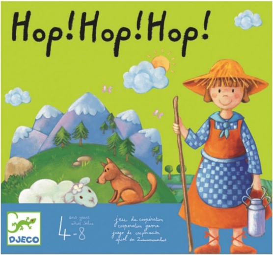DJECO Hop! Hop! Hop! stolová hra