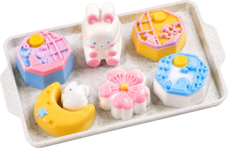 Kawaii motívy v pastelových farbách