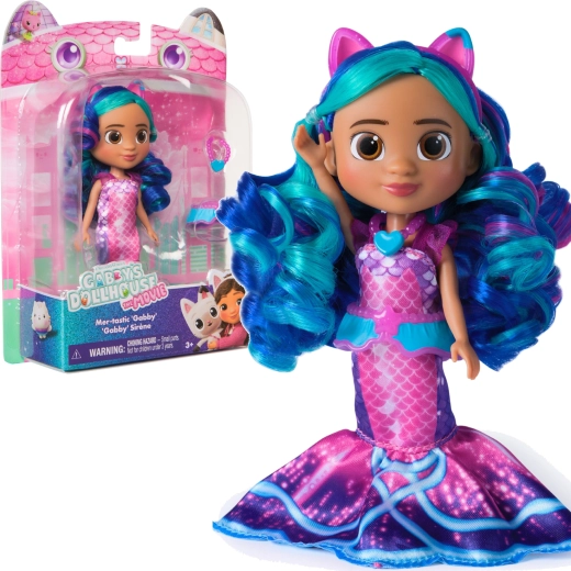Sada Gabby's Dollhouse Movie mer-tastic Gabby – bábika s doplnkami