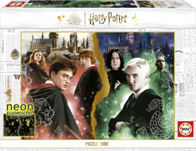 Svietiace puzzle Harry Potter 1000 dielikov