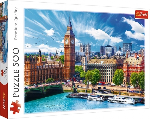 Puzzle 500 dielikov Slnečný Londýn – TREFL