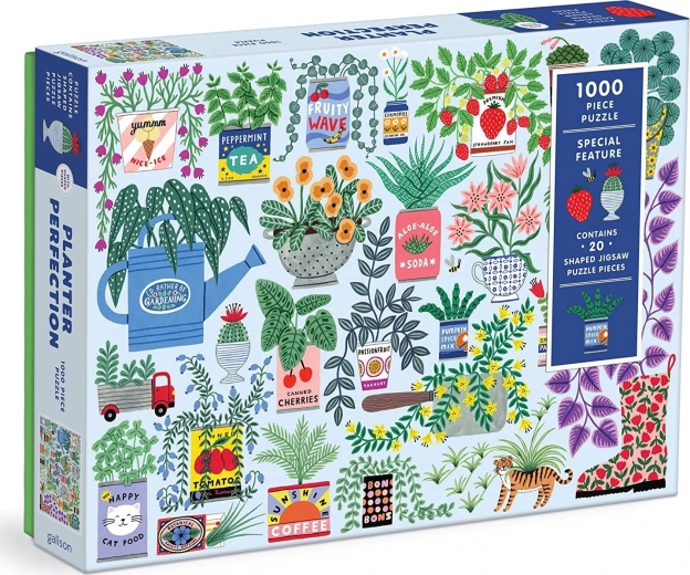 Galison Puzzle Sadenie Kvetov 1000 Dielov