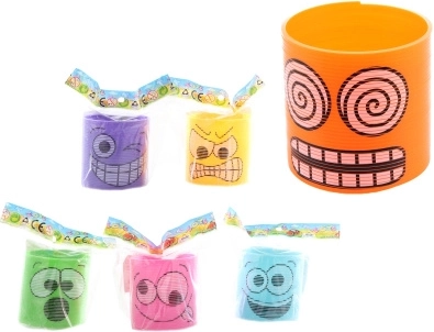 Plastová pružinka Smajlík