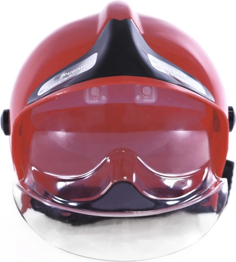 Výklopný číry štít pre realistickú hru