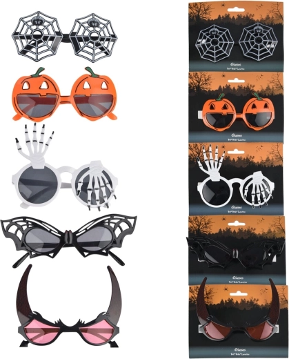 Karnevalové okuliare na Halloween – mix 5 dizajnov