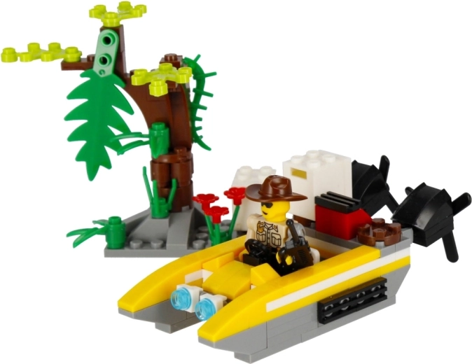 Minifigúrka prieskumníka s doplnkami