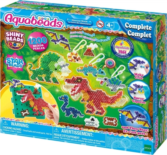 Aquabeads dino sada kreatívnych korálikov