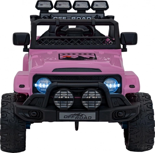 Elektrické detské auto Off‑Road Climber – Ružová