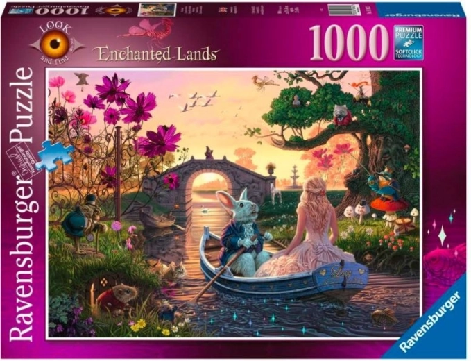 Puzzle 2D 1000 dielikov: Magická krajina