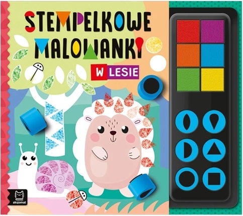 Pečiatkové maľovanky v lese