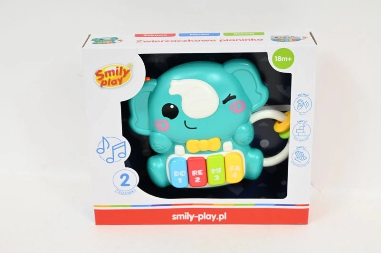 SmilyPlay zvieratkové interaktívne pianínko sloník