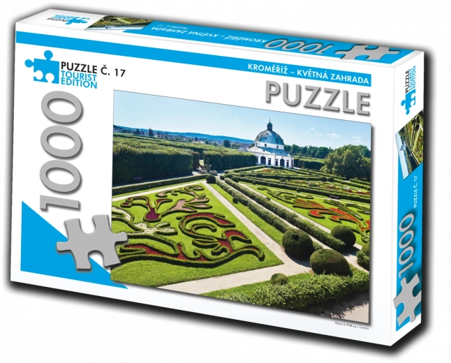 Puzzle Tourist Edition Kroměříž – Kvetná záhrada 1000 dielikov