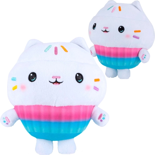 Plyšová tortička Cakey Cat z Gábininho čarovného domčeka 25 cm