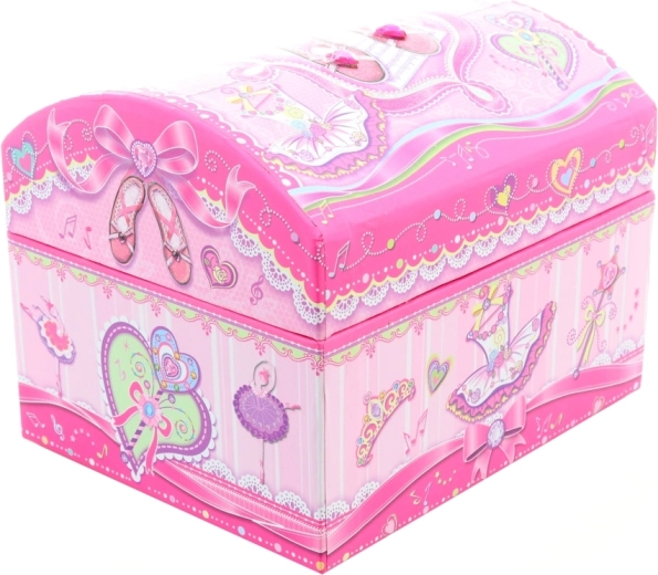 Dekoratívna truhlička so zrkadielkom