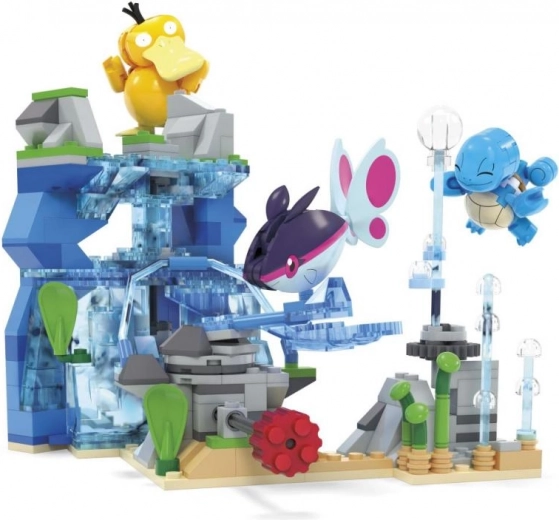 Stavebnica MEGA POKÉMON pohyblivé vodné dobrodružstvo