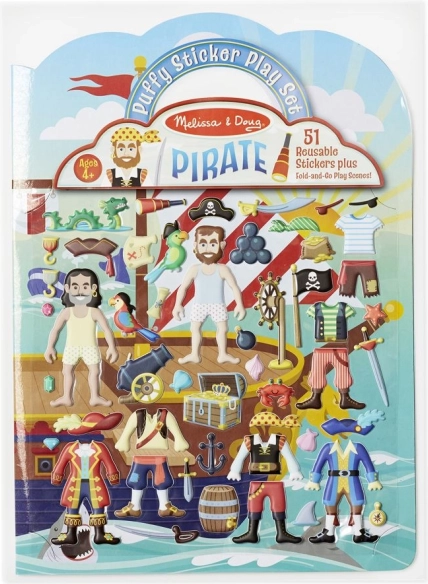 Námornický kreatívny set - Opakovane použiteľné nálepky od Melissa & Doug
