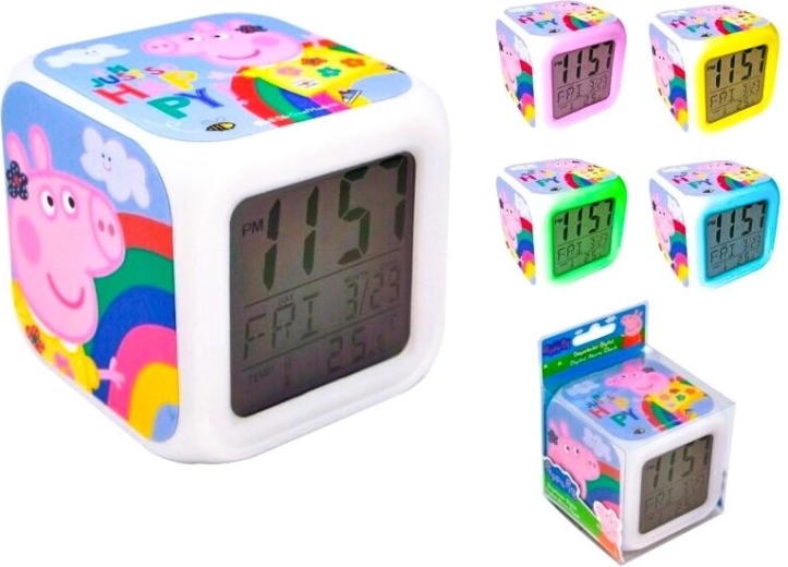 Digitálny budík Prasiatko Peppa KiDS Licensing
