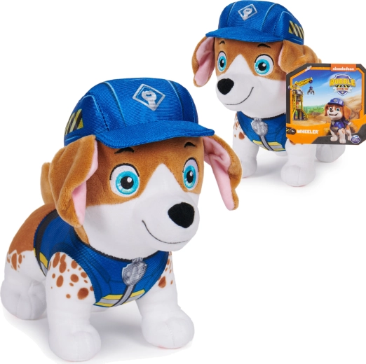 Plyšák Wheeler z PAW Patrol: Rubble & Crew 20 cm