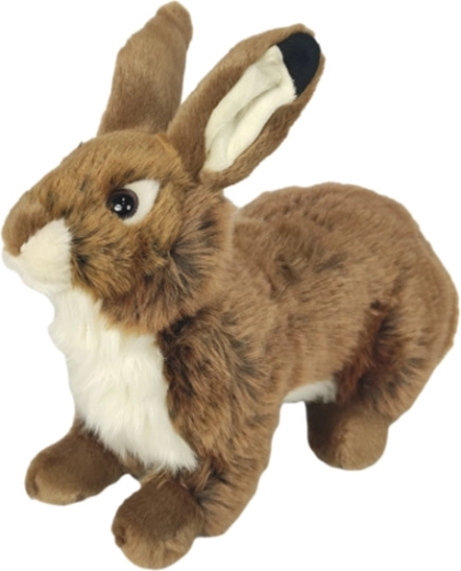 Hnedý plyšový králik 28 cm
