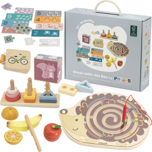VIGA vzdelávací box Little Thinkers (24–36 m)
