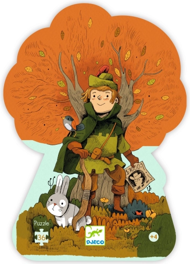 Djeco puzzle Robin Hood 36 dielikov