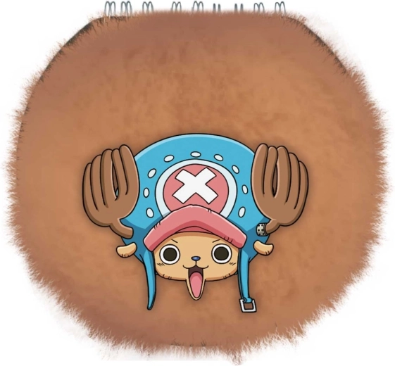 One Piece plyšový guľatý Chopper