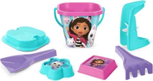 Piesočná sada 7 dielov GABBY'S DOLLHOUSE