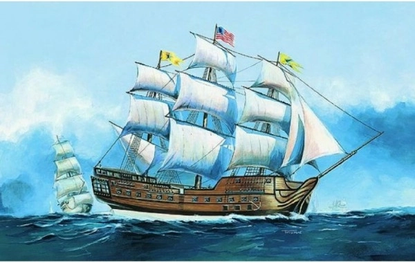Model lode BONHOMME RICHARD 1:270