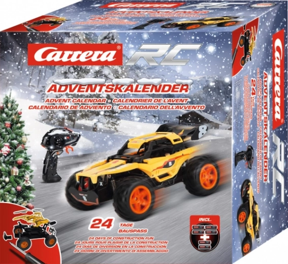 adventný kalendár CARRERA RC offroad auto 1:18 2,4 GHz