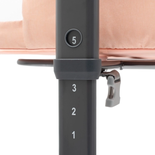 5 úrovní výšky pre dokonalé zladenie s posteľou