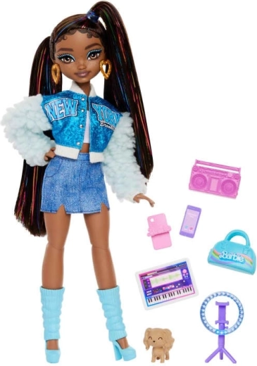 Barbie Dream Besties Brooklyn – módna bábika s doplnkami