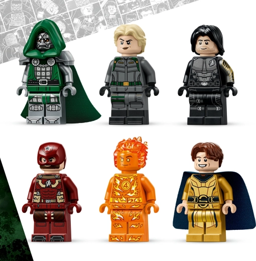 Šesť minifigúrok Marvel
