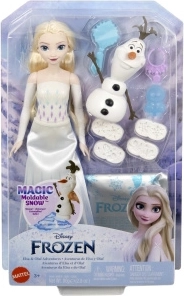 Frozen bábika Elsa s Olafom a kúzelným snehom