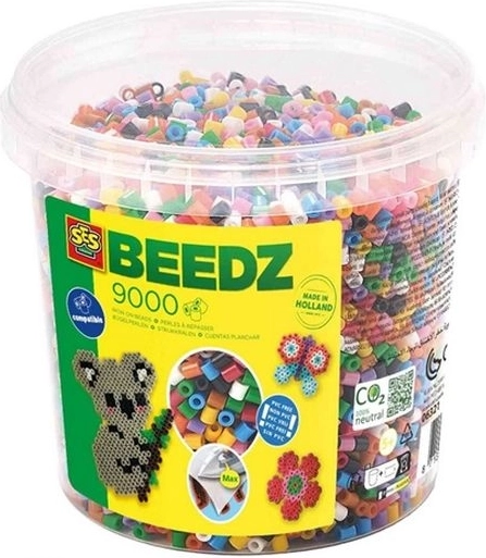 SES Beedz zažehľovacie korálky 9000 ks mix