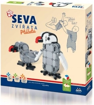 Stavebnica Seva Zvieratá – mláďatá, 347 dielikov